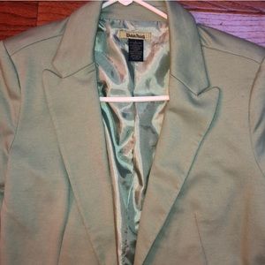 Mint green blazer